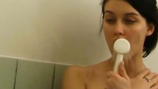 Sizzling Bomb Shell's Private Bathroom Playtime - Erotic Tease & Seduction