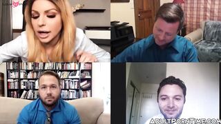 "Busted! Big-Titted Brooke Chase Gets Her Pussy Drilled Hard By A Huge Dong"