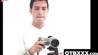 "Ass-Slammin' Anal Twink Threesome" or "Threeway Frenzy with Ass to Mouth Action!"