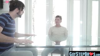 "Rough & Raw Bareback Threesome with Older Brother's Friend"