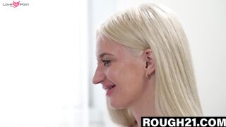 "Teen Charmer Anna Rives Gets A Facial After Oral Pleasure"