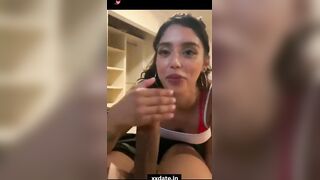 "Dirty Talker UK Girl Sucks Big Dick & Rides Hard In POV Blowjob And Fuck Session"
