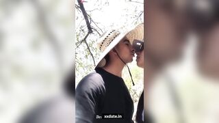"Outdoors Exotic-Honey Moon Couple Fucks in Paradise"