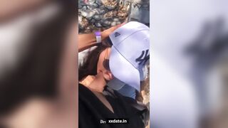 "Outdoors Exotic-Honey Moon Couple Fucks in Paradise"