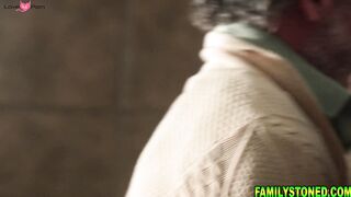 "Step-Daughter's Hot Blowjob & Riding Lesson with Step Dad - Stella Luxxx"