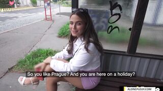 "Public Agent Latino Girl's First Time With A Czech Sausage - Arianna Van X"