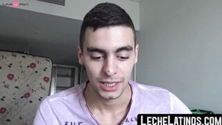 "Raw & Bare Back Anal Debut For Hot Latin Stud With Big Dick"