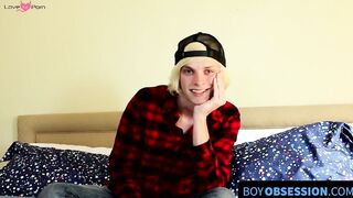 "Boy's Booty Toy Play & Masturbation Orgasm"