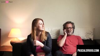 "Redheaded Vixen Gives Wild Pounding in Hardcore Red Light District Threesome"
