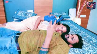 "Desire Desires - Passionate Indian Couple Exploring Intimacy"