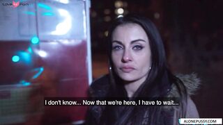 "Public Flashers - Spanish Milf Exposes Her Big Boobs In Public"