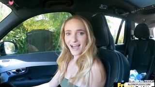 "Public Slut Teen Athena Fleur Gets Her Perfect Boobs Covered In Stranger's Semen"