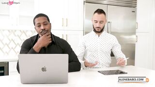 Interracial Threesome MILF Nasty Natasha Nice - Double Penetration Frenzy