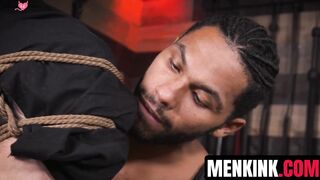 "Black Dominatrix Threesome - Bondage Submission Training with Fetish Fantasy"