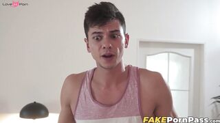 "Alien Possession - Hardcore Anal Threesome with Huge Load on Ass of Hot Babe Victoria Pure"