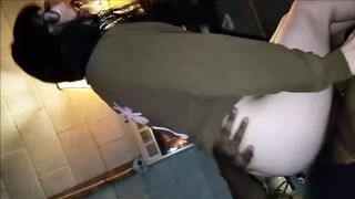 White dark haired Hottie cuckolding her wife