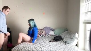 Little Bbw mama taking mase619 thick daddy cock!