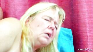 Fat Penis Step Son catch Older Milf and Seduce to