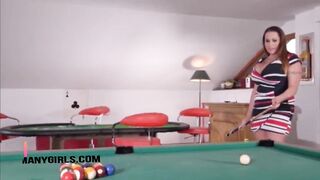 Russian amateur Cutie ride oldmans penis