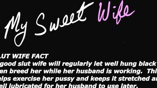 My Wifey Fucks Her Bull While I'm Working