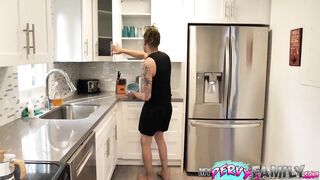 Snobby Step-Sis Gets Long Surprise