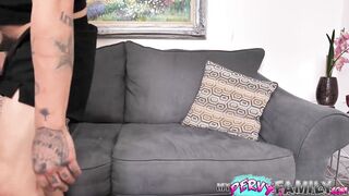 Snobby Step-Sis Gets Long Surprise