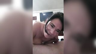 Sucking Off dick by Cecilia