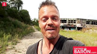 Big Titted Mia Blow blows & riding cock inside an abandoned