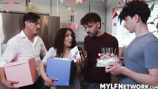 "Anal Birthday Gift - Step-Mother's Ass Fucked By Her New Boyfriend"