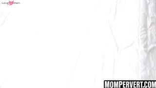 "Busty Step-Mother Gives A Wild Ride With Facial Finish"
