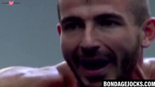 "Dominant Wrestler Chokes Up Big-Titted Babe in Hardcore Submission Fight"