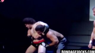 "Dominant Wrestler Chokes Up Big-Titted Babe in Hardcore Submission Fight"