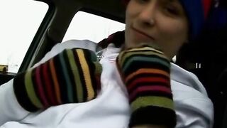Snowplay Time With Sexy Bombshell - Kelly Stylex [Blowjob/Hardcore]
