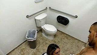 Gorgeous chick enjoys huge wang slam her