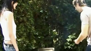 Plowing The Garden - Hardcore Anal Sex with Big Dick Pornstar Jana