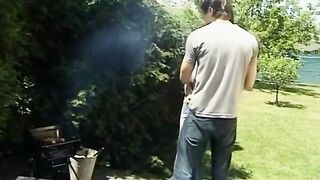 Plowing The Garden - Hardcore Anal Sex with Big Dick Pornstar Jana