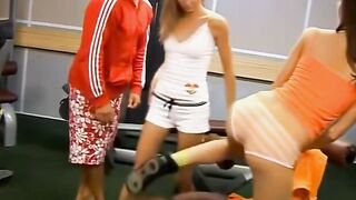 "3way Thrill Rides - Sportif Chicks Got Nailed Rough By Hunks"