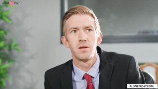 headmaster fucks busty teacher