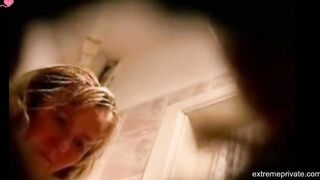 Stepmother Secretly Watches Stepdaughter Shower And Masturbate