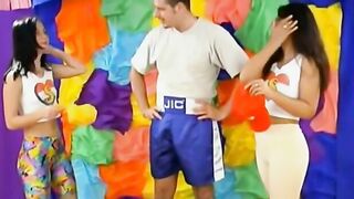 Teenage Coed Learns Sex Ed from Older Mentor in Stepsis Tutorial