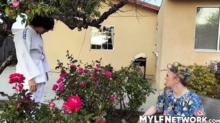 Anal Challenge! Ass-Pounded By Hunk Elias Cash On Blonde Babe Pristine Edge