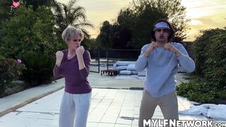 Anal Challenge! Ass-Pounded By Hunk Elias Cash On Blonde Babe Pristine Edge