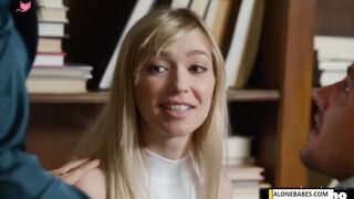 Library Whisperers - Reagan Foxx & Mary Kate Moss Share Secrets of Sex With Tyler Nixon