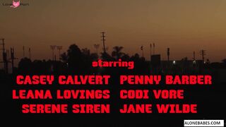 Parodical Warriors #2 - All Girl Brawl", featuring popular actresses like Emma Watson (Hermione Granger), Gal Gadot (Wonder Woman) and Zoe Saldana (Star Trek). The
