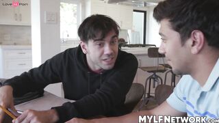 Tutoring Gets Hot - Threeway with Milfs Christy-Love, Nadia Nyce And Max Fillz