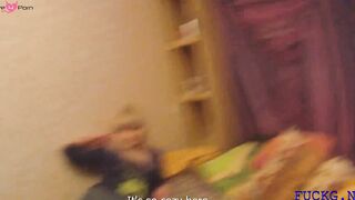 SlutyKira - HotBlondie Gets Fucked in The Ass & Facial
