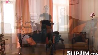 Naughty college girl Gets Fucked By An Older Guy - SirAndSir