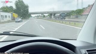 Public Freak Out! Threesome Swinger Party with Older Man & barely legal Blonde