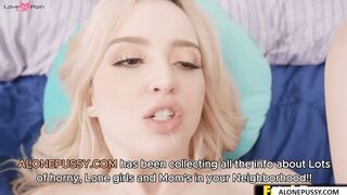 cum loving roommate sneaks into a threesome