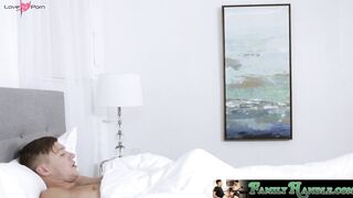 FamilyHandle.com - Nurse Natalie Porkman fucks her stepbrother deep and hard